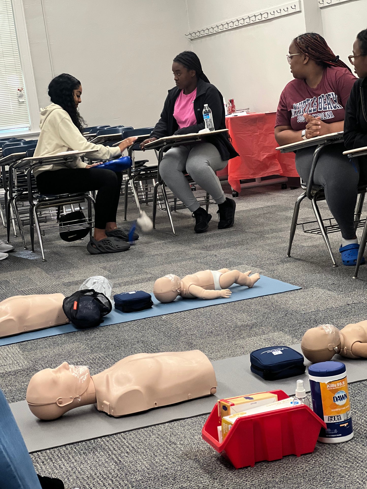 ⛑️ First Aid, CPR & AED (Adult/Child/Infant) – $120